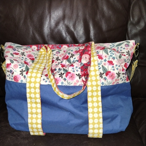 Matilda Jane Floral and Blue Women's Bag - Picture 3 of 6